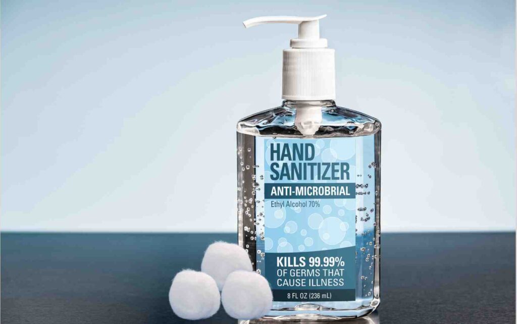 remove mehendi from nails - Sanitizer