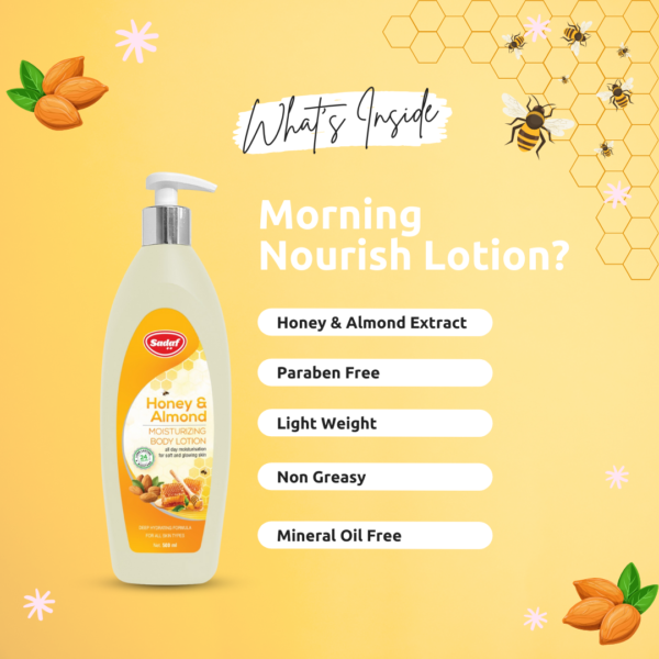 Sadaf Honey & Almond Body Lotion