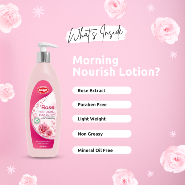 Sadaf Rose Body Lotion