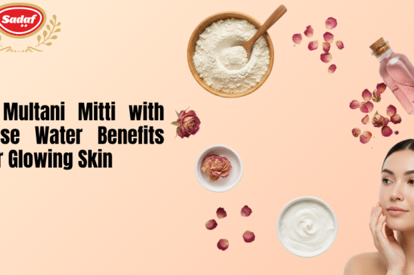 multani mitti with rose water