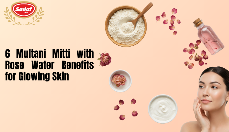 multani mitti with rose water