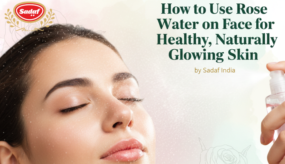 how to use rose water on face