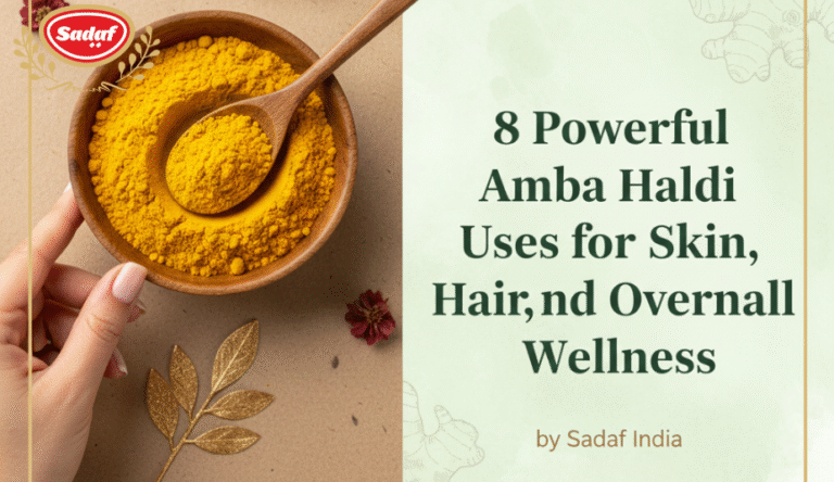 8 Powerful Amba Haldi Uses for Skin, Hair, and Overall Wellness - Sadaf®