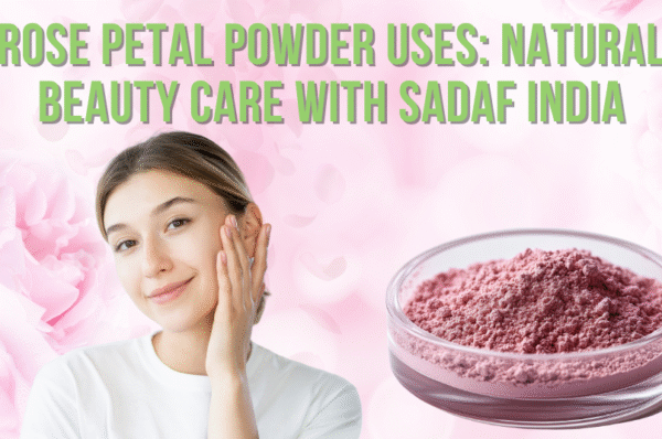rose petal powder uses