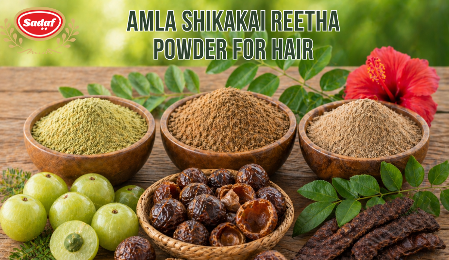 Amla Shikakai Reetha Powder for Hair